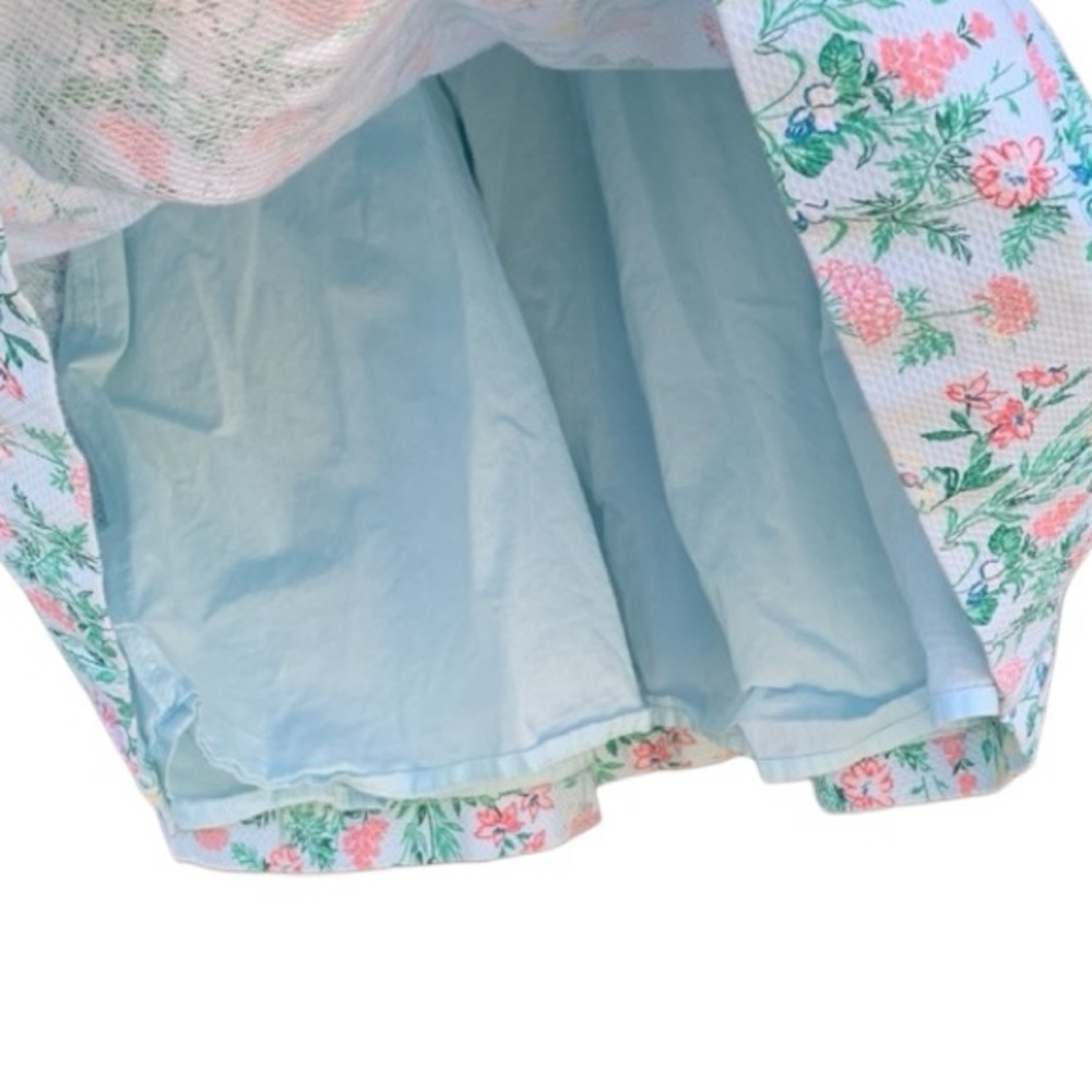 JANIE & JACK Cotton Ditsy Floral Easter Dress size 7 - Picture 7 of 10
